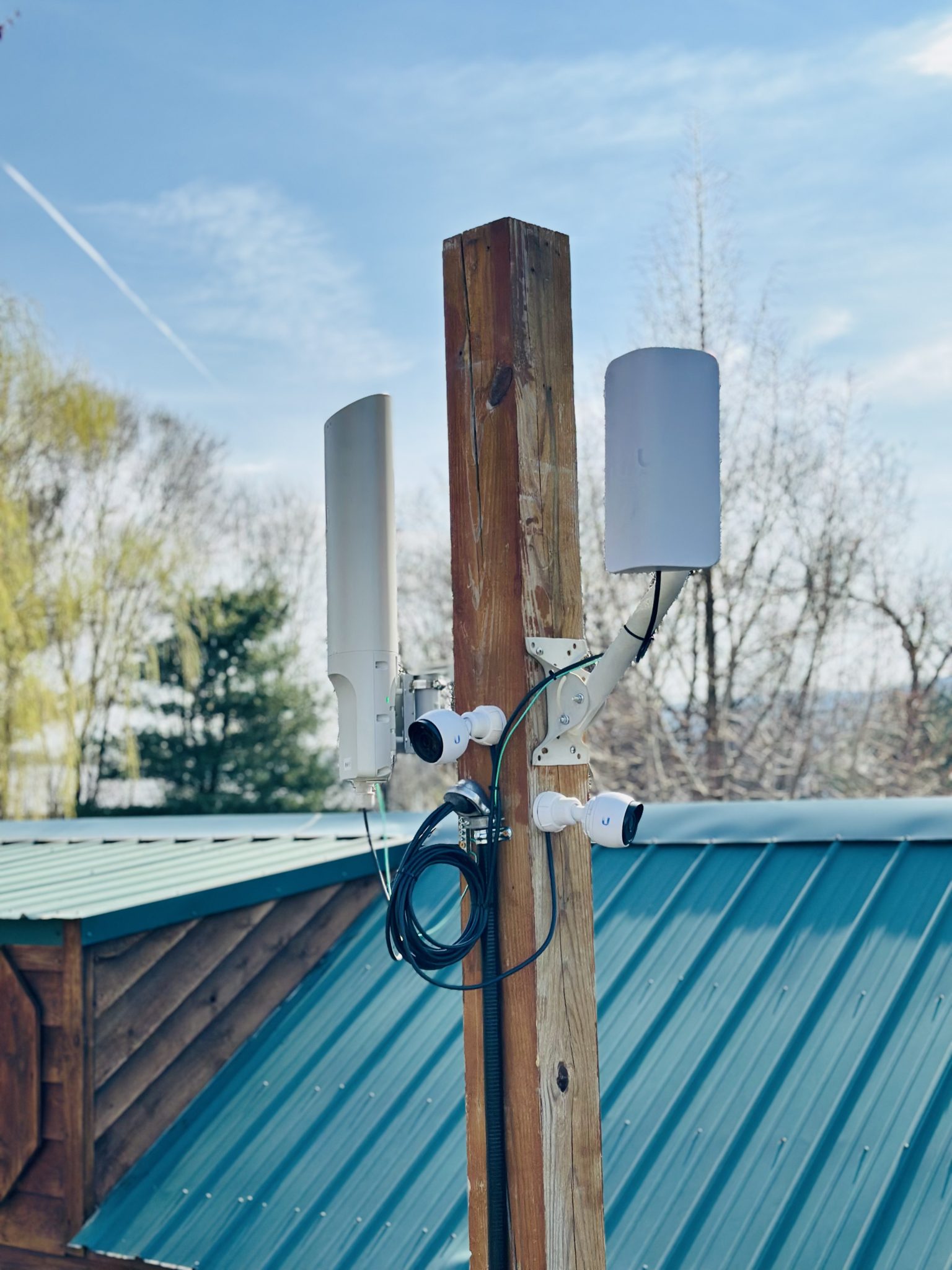 ckg enterprises llc worked with Buttonwood Campground to do an network overhaul
